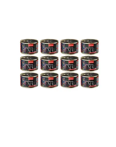 MAU Pate & Filet Vita cu cartofi dulci si rozmarin 12x185 g hrana umeda pentru pisici