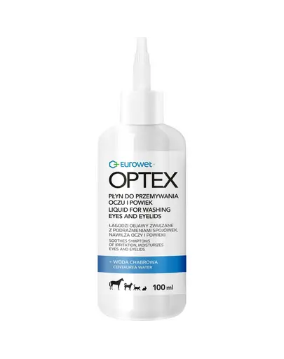 EUROWET Optex solutie curatare ochi si pleoape la caini si pisici 100 ml