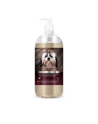 EUROWET sampon pentru caini Shih Tzu si blana lunga 1 L