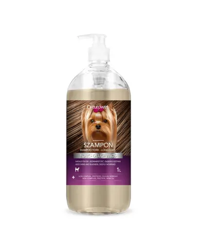 EUROWET sampon pentru Yorkshire Terrier si caini cu blana lunga 1 L