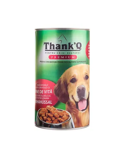 THANK'Q hrana cu vita pentru caini adulti 1240 g