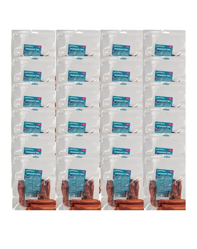 CHRUP&GO Trio 24x500 g recompense pentru caini, cu rata, iepure si miel
