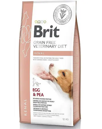 BRIT Veterinary Diet Dog Renal 2x12 kg hrana uscata dietetica pentru caini cu afectiuni renale