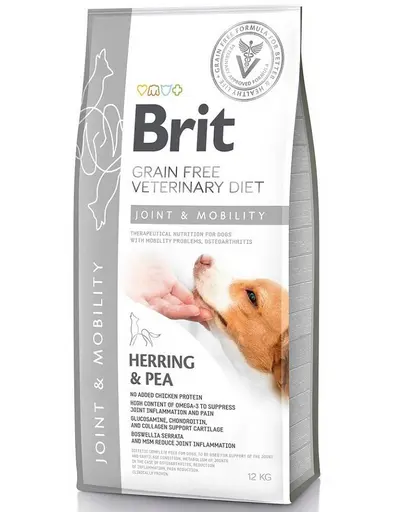 BRIT Veterinary Diet Dog Mobility 2x12 kg hrana dietetica pentru caini cu probleme de mobilitate