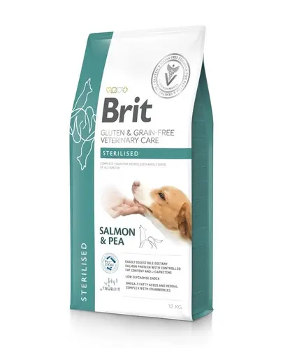 BRIT Veterinary Care Dog Gluten Grain Free Sterilised 2x12 kg hrana uscata pentru caini sterilizati