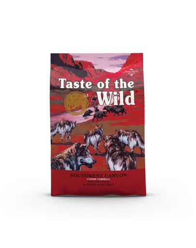 TASTE OF THE WILD Southwest Canyon 2x5,6 kg hrana uscata pentru caini, cu mistret