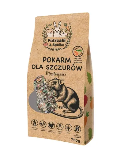 Hrana sobolani mix natural cu proteine animale KUCHNIA SZEFA 750 g