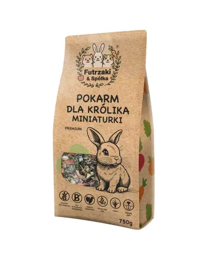 Hrana iepuri pitici fara cereale KUCHNIA SZEFA 750 g