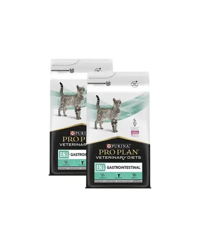 PURINA PRO PLAN Veterinary Diet Feline Gastrointestinal 10 kg (2x5 kg) hrana uscata dietetica pentru pisici cu sensibilitate gastrointestinala