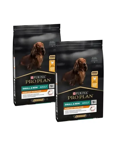 PURINA PRO PLAN Small & Mini Adult Light/Sterilised 2x7 kg hrana uscata pentru caini adulti de talie mica sterilizati, bogata in pui