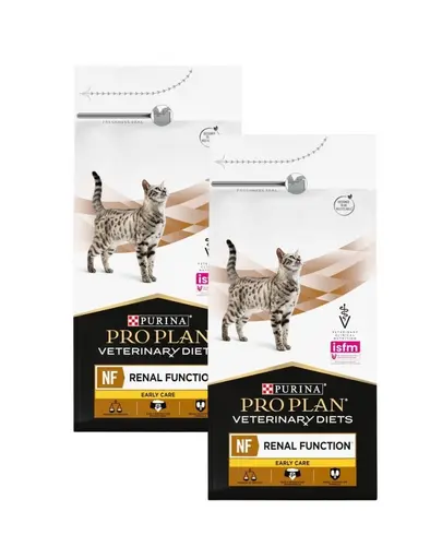 PURINA PRO PLAN Veterinary Diets Feline NF EarlyCare 2x1,5 kg hrana uscata dietetica pentru pisici in stadii incipiente de insuficienta renala cronica