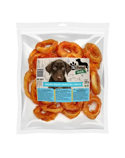 Recompense moi caini pui si cod MR. PRETZEL 500 g
