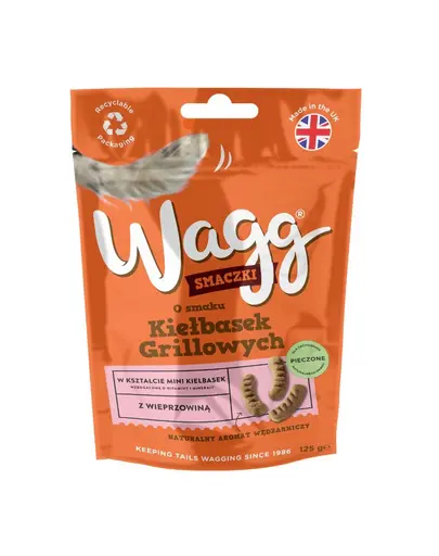 WAGG recompense cu porc pentru caini 3x125g