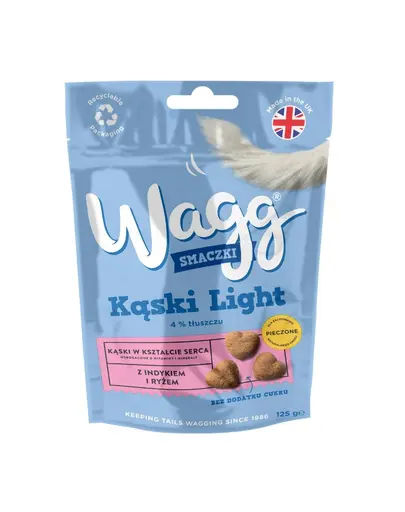 WAGG recompense pentru caini Light 3x125g