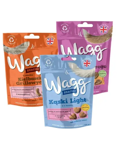 WAGG Mix de arome 3x125g recompense gustoase pentru caini