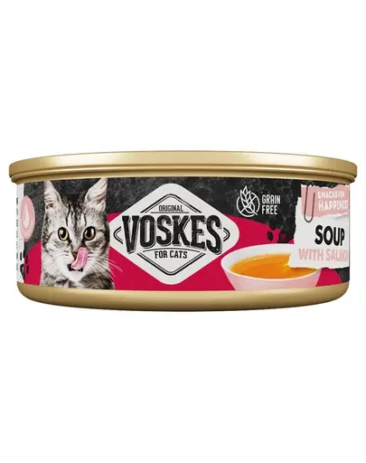 VOSKES Soup with Salmon 50 g supa cu somon pentru pisici