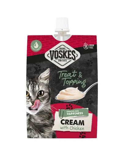 VOSKES Cream cu pui 90 g crema snack pentru pisici