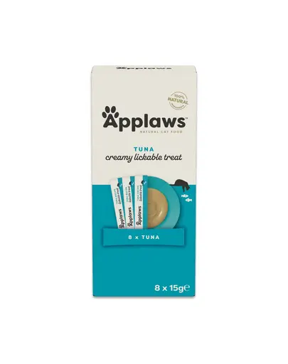 APPLAWS Cat Multipack Gustari cremoase cu aroma de ton pentru pisici 32 x 15 g