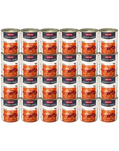 ANIMONDA Grancarno Adult carne de vita si pui 24x800 g