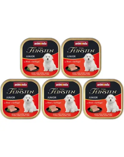 ANIMONDA Vom Feinsten puppy vita si pasare 5x150g