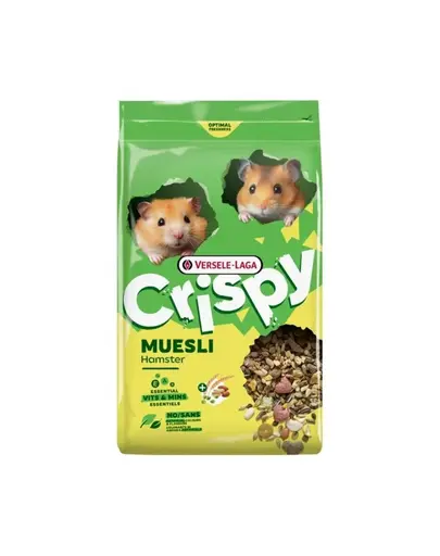Hrana hamsteri cu cereale si seminte Versele-Laga Crispy Muesli 750 g