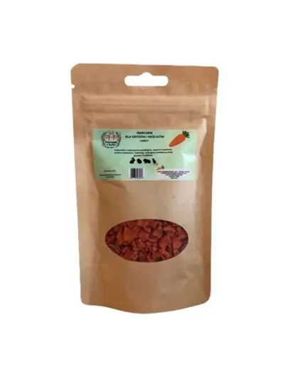 KUCHNIA SZEFA Gustare pentru rozatoare si iepuri cu morcov 50 g