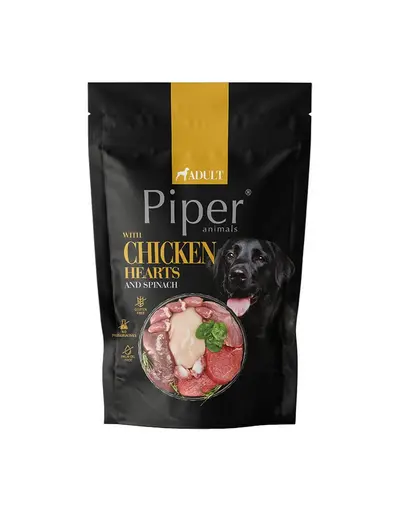 PIPER Animals inimi pui si spanac hrana caini 10x500 g
