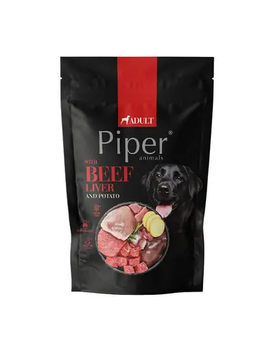 PIPER Animals hrana pentru caini 10x500 g ficat de vita
