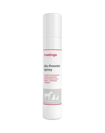 VETINGO Alu-Powder Spray 200 ml spray cu pudra de aluminiu pentru protectia si ingrijirea ranilor