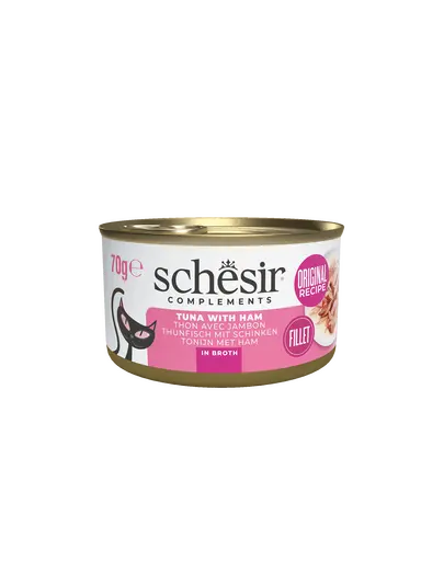 SCHESIR Ton cu sunca in bulion 70 g