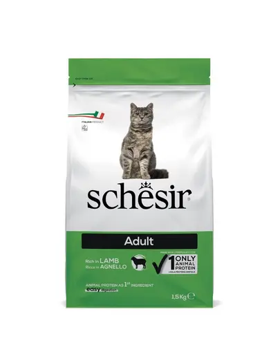 SCHESIR Original Adult Miel 1,5 kg hrana uscata pentru pisici adulte