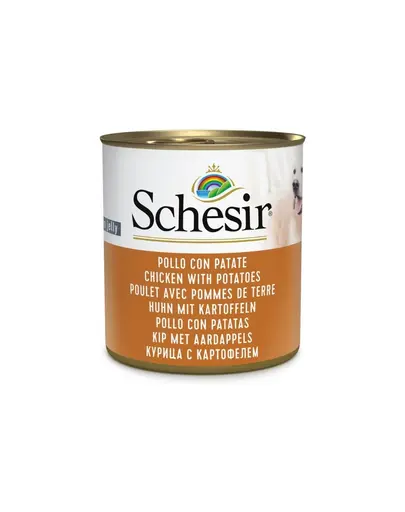 Hrana complementara caini SCHESIR Complements in jeleu 285 g pui si cartofi