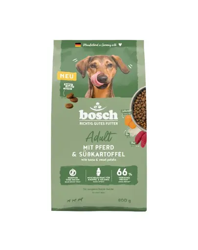 BOSCH HPC Adult hrana caini adulti, cal si cartof dulce 800 g
