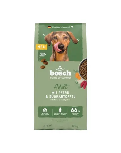 BOSCH HPC Adult 12 kg hrana caini adulti, cal si cartof dulce