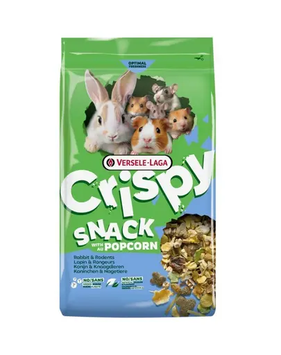 Gustare cu popcorn pentru iepuri si rozatoare VERSELE-LAGA Crispy Snack 12,5 kg