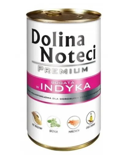 DOLINA NOTECI Premium pachet conserve caini curcan 12x400g