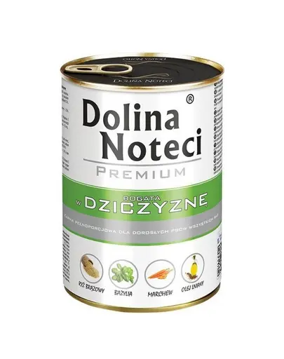 DOLINA NOTECI Premium pachet conserve caini 12x400g vanat