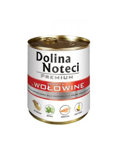 DOLINA NOTECI Premium hrana bogata in vita pentru caini 6x400g
