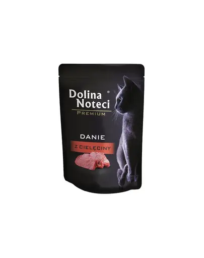 DOLINA NOTECI Premium Hrana umeda pentru pisici cu vitel 85 g