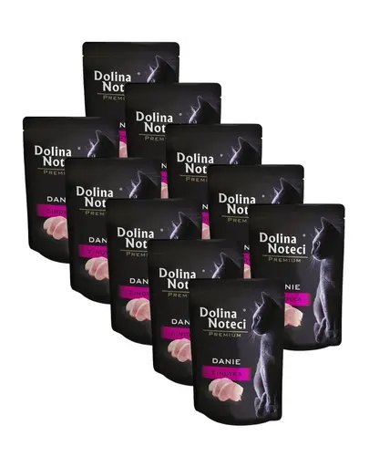 DOLINA NOTECI Premium hrana pisici, curcan 10x85 g