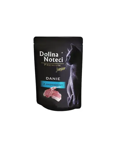 DOLINA NOTECI Premium Junior Hrana umeda pentru pui de pisica cu miel 85 g
