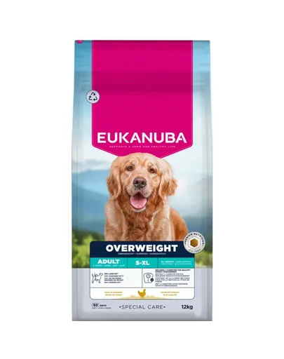 EUKANUBA Special Care Adult Overweight 12 kg hrana uscata pentru caini adulti supraponderali