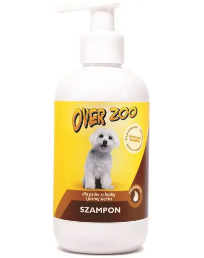 OVER ZOO Sampon pentru caini cu blana alba 250 ml