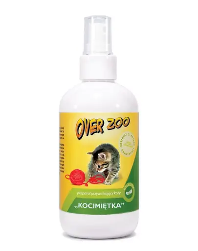 Spray catnip pisici cu valeriana OVER ZOO 250 ml