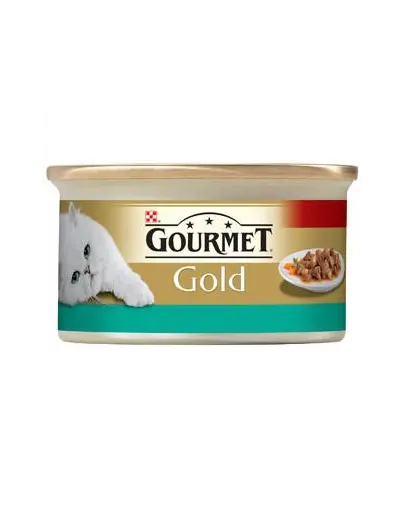 Gourmet Gold somon si pui in sos 85 g