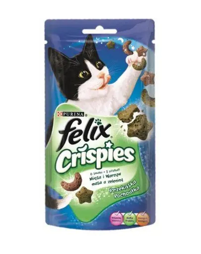 FELIX Crispies cu aroma de vita si pui