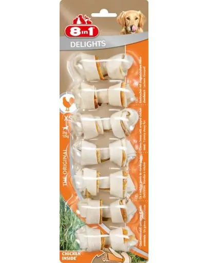 8in1 Snack Delights oase XS 7 buc