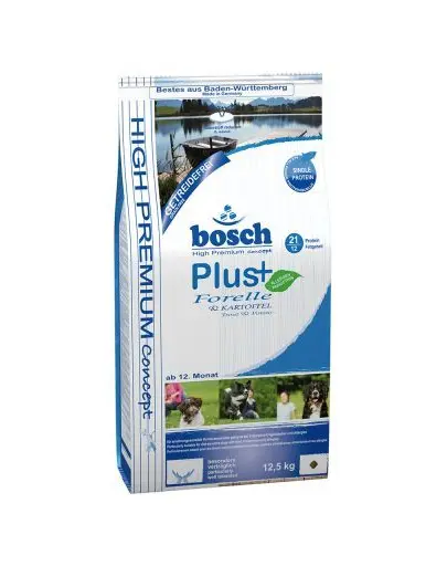 BOSCH Soft Hrana uscata cu pastrav & cartofi pentru cainii adulti 12.5 kg
