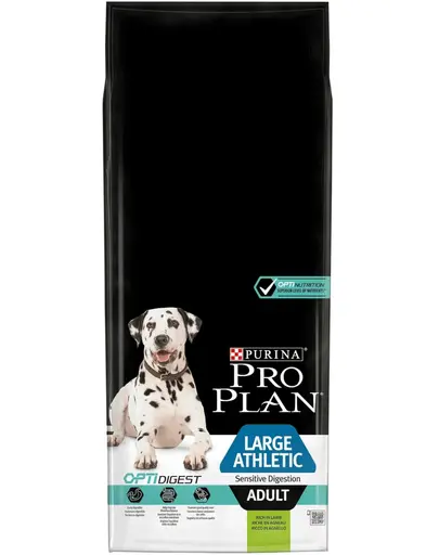 Purina Pro Plan Large Athletic Adult sensitive Digestion OptiDigest miel 14 kg