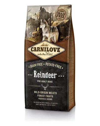 CARNILOVE hrana uscata caini adulti, cu ren 1,5 kg